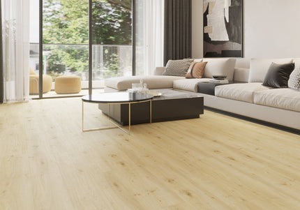 Light Ivory Oak SPC Click LVT Flooring - Pukka Flooring