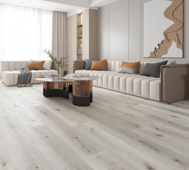 Arctic White  Dryback  LVT Flooring | Pukka Flooring 