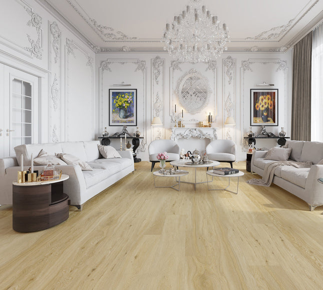 Highland Natural Oak Dryback  LVT Flooring | Pukka Flooring 
