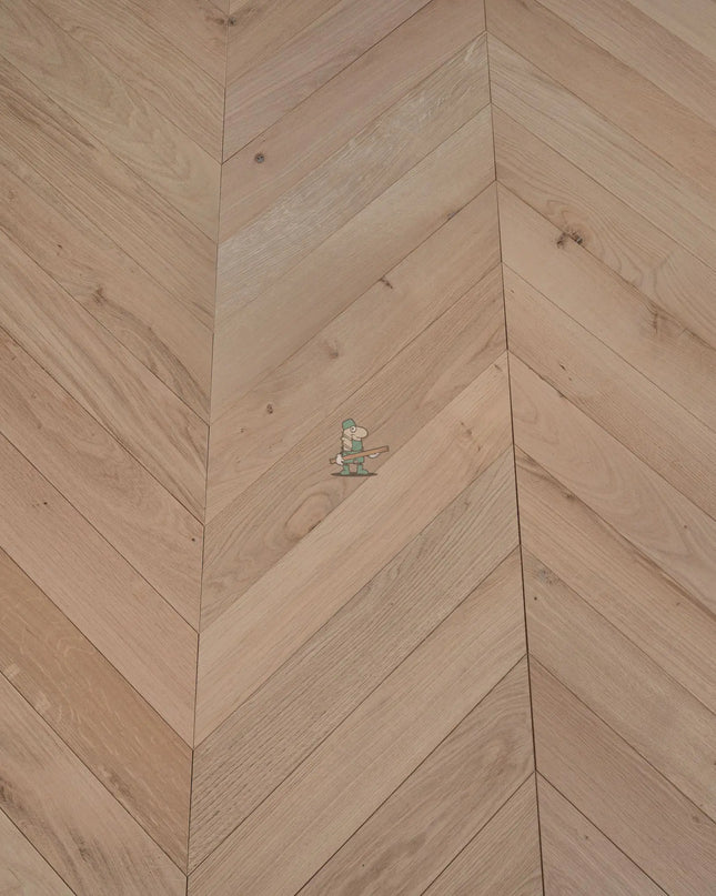 Unfinished Chevron Engineered Wood Flooring | Pukka Flooring