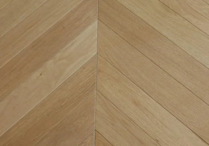 Natural AB Grade Chevron Engineered Wood Flooring | Pukka Flooring