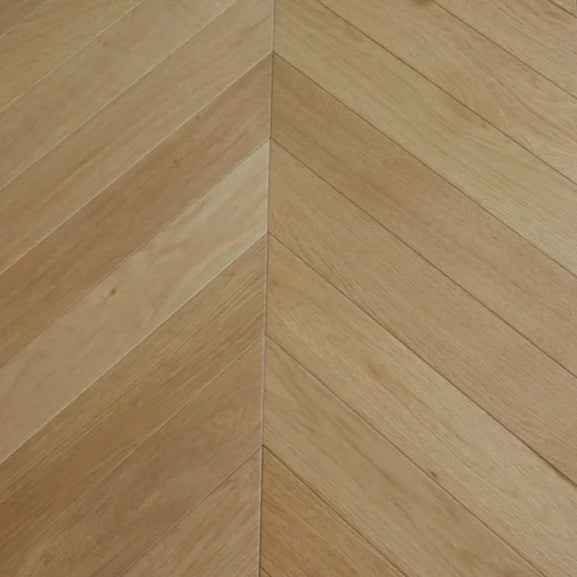 Natural AB Grade Chevron Engineered Wood Flooring | Pukka Flooring