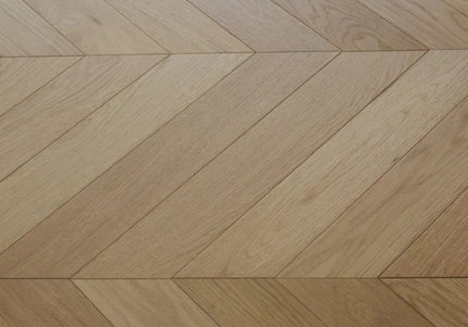 Natural AB Grade Chevron Engineered Wood Flooring | Pukka Flooring