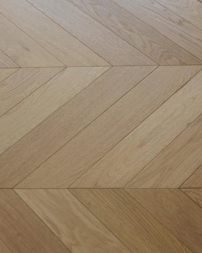 Natural AB Grade Chevron Engineered Wood Flooring | Pukka Flooring