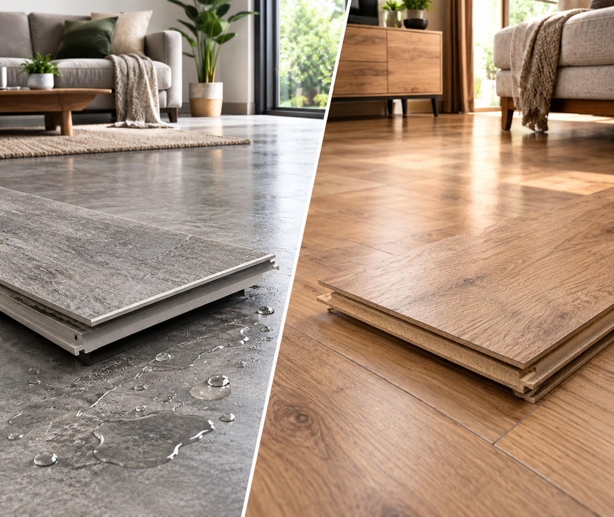 SPC Flooring vs Laminate Flooring