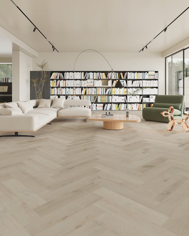 SPC Herringbone – Smoked Grey