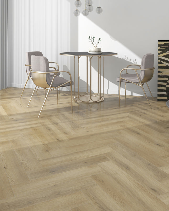 SPC Herringbone – Invisible Oak