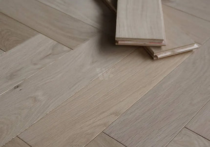 Classic Unfinished Engineered Herringbone Flooring - Pukka Flooring