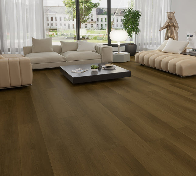Dark Smoked SPC LVT Flooring | Pukka Flooring