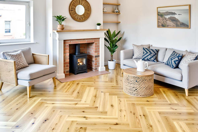 12 x 150mm Clic Engineered Herringbone