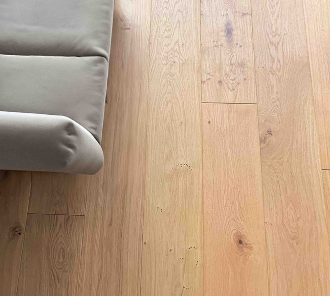 Brushed UV Oiled Oak Engineered Wood Flooring | Pukka Flooring