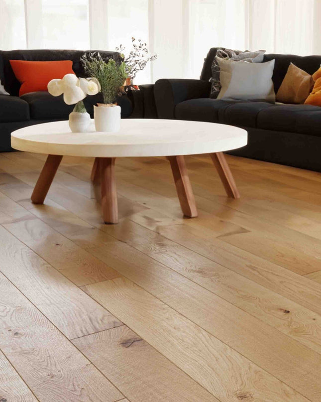 Brushed UV Oiled Oak Engineered Wood Flooring | Pukka Flooring