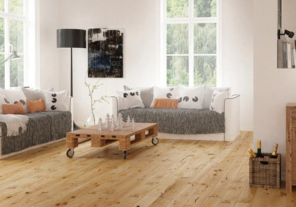 Natural Oak Brushed Matt Lacquered Rustic