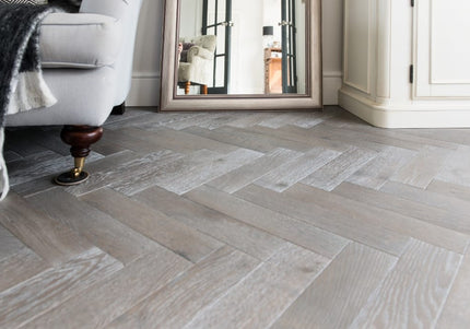 Grey Herringbone 15mm x 120mm x 600mm