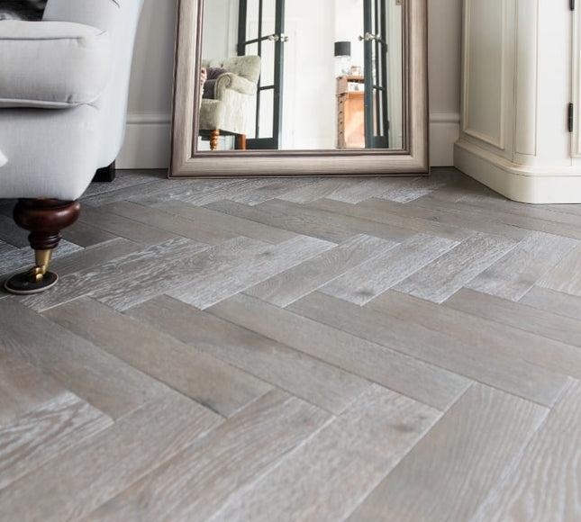 Grey Herringbone 15mm x 120mm x 600mm