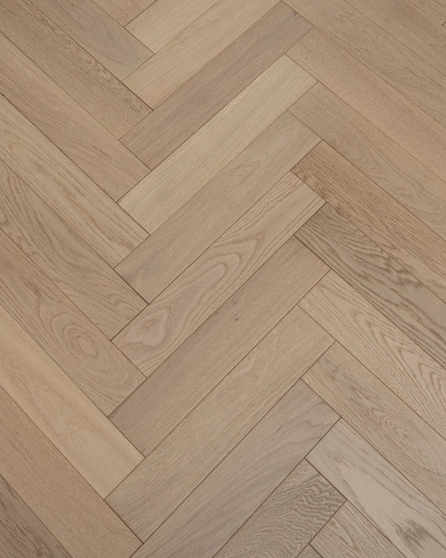 AB Invisible Lacquered Engineered Oak Herringbone Flooring | Pukka Flooring