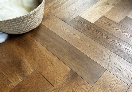 Golden Hinde UV Oiled Parquet Flooring | Pukka Flooring
