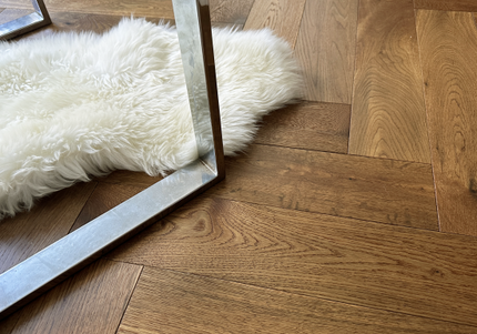 Golden Hinde UV Oiled Parquet Flooring | Pukka Flooring