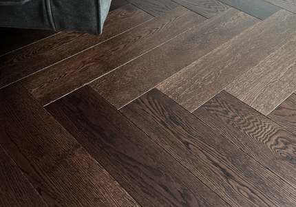 Raw Oak Brushed Engineered Wood Flooring T&G AB | Pukka Flooring