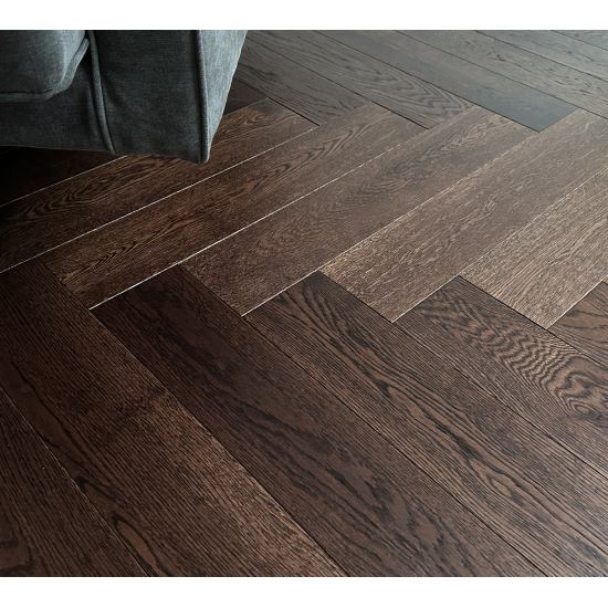 Raw Oak Brushed Engineered Wood Flooring T&G AB | Pukka Flooring