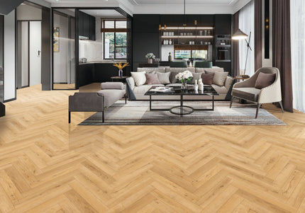 Natural Oak Herringbone – Pukka Flooring 