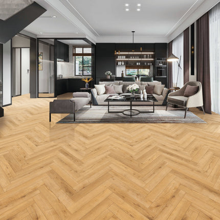 Natural Oak Herringbone – Pukka Flooring 