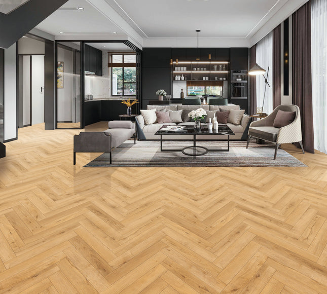 Natural Oak Herringbone – Pukka Flooring 