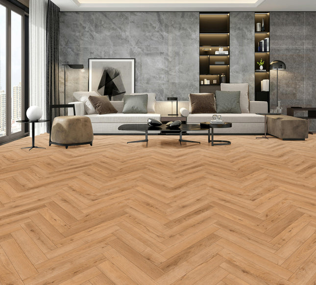 Golden Oak Herringbone – Pukka Flooring