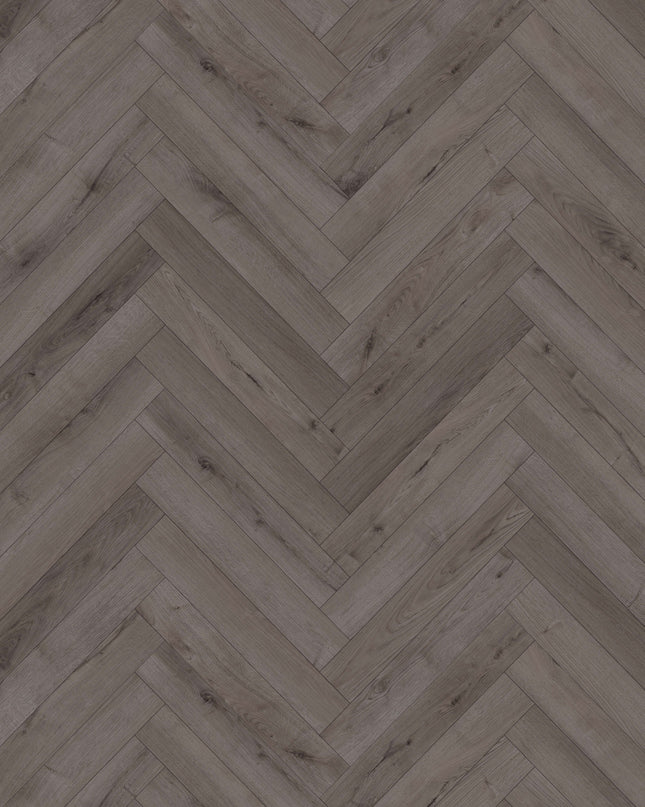 Midnight Grey Herringbone – Pukka Flooring