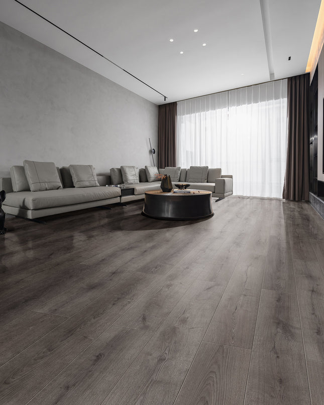 Midnight Grey Plank Laminate Flooring – Pukka Flooring
