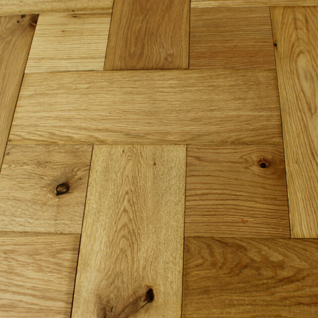 Natural Oak Square Weaves Parquet | Pukka Flooring