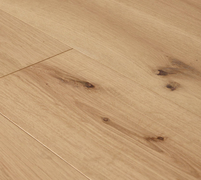 Raw Oak UV Lacquered Engineered Wood Flooring | Pukka Flooring