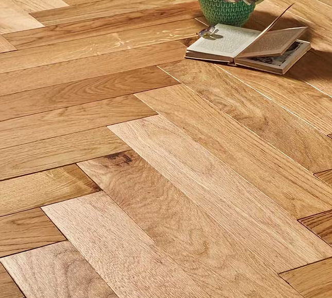 Pukka Flooring Engineered Oak Flooring – 14mm Engineered Oak Planks – Natural Oak Brushed & UV Oiled