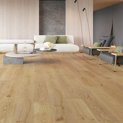 Pukka Flooring Engineered Oak Flooring – 20 x 191mm Engineered Oak – Natural Oak Brushed & UV Oiled