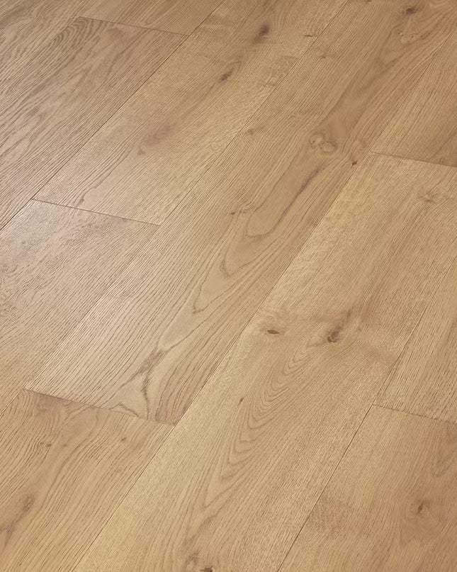 Pukka Flooring Engineered Oak Flooring – 20 x 191mm Engineered Oak – Natural Oak Brushed & UV Oiled