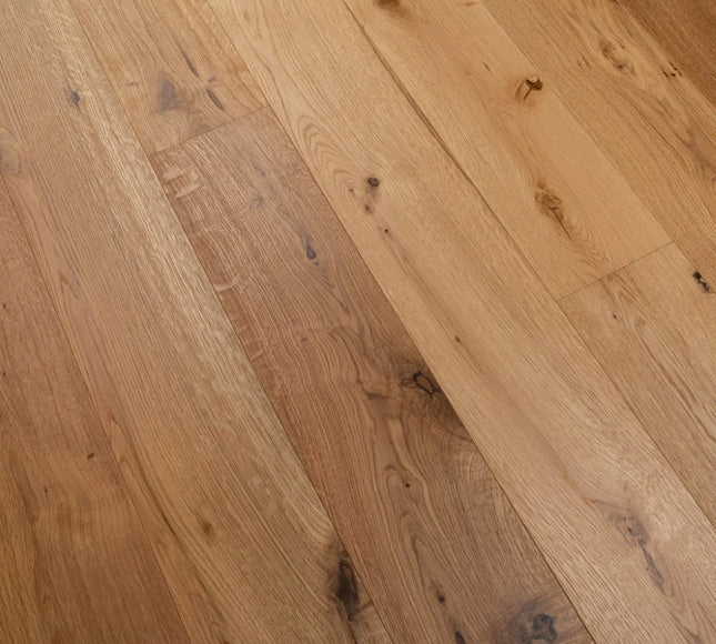 Natural Brushed Engineered Wood Flooring | Pukka Flooring