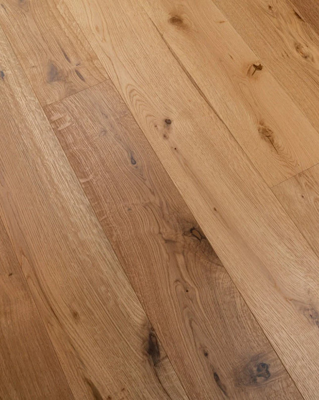 Natural Brushed Engineered Wood Flooring | Pukka Flooring