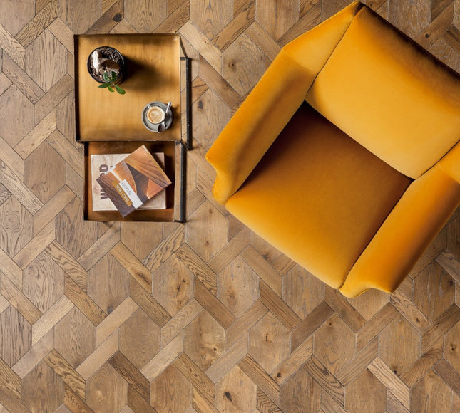 Mansion Weaves Parquet Flooring | Pukka Flooring