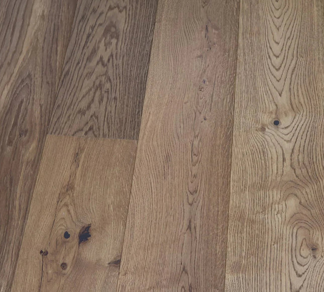 Smoked Brushed Oiled Engineered Oak Flooring | Pukka Flooring