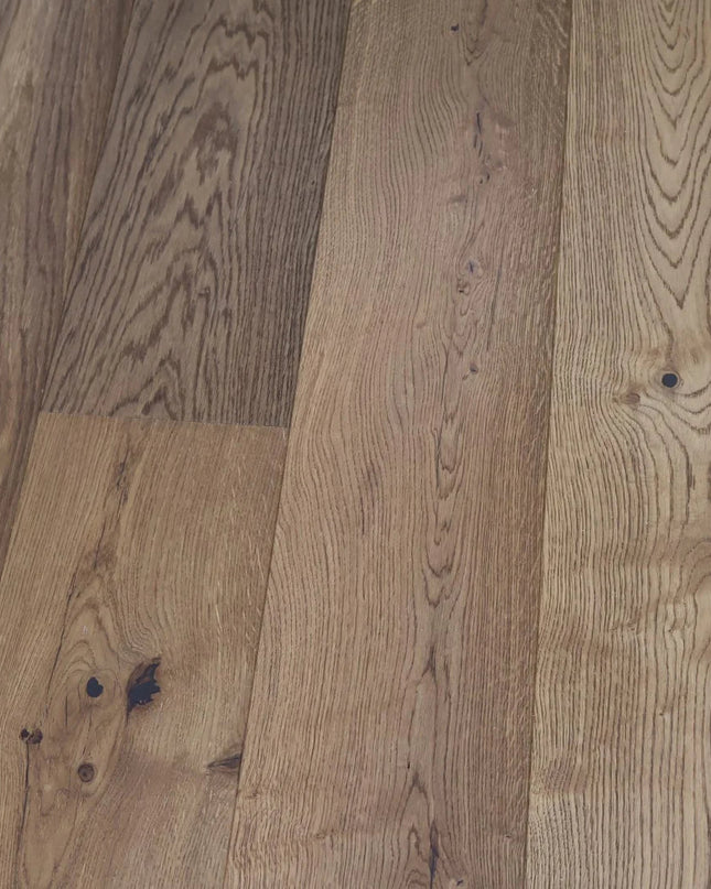Smoked Brushed Oiled Engineered Oak Flooring | Pukka Flooring