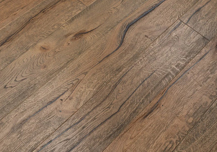 Antique Dark Brown Engineered Wood Flooring | Pukka Flooring