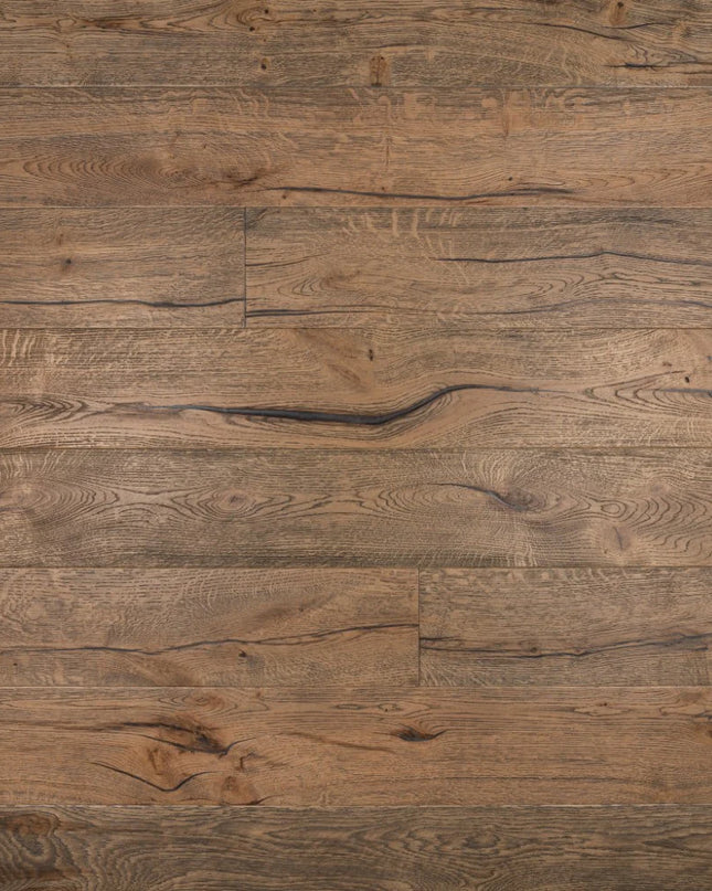 Antique Dark Brown Engineered Wood Flooring | Pukka Flooring