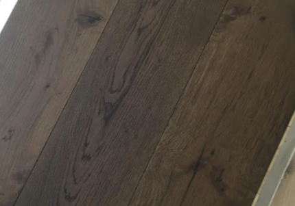 Black Pearl Brushed UV Oiled Oak Flooring | Pukka Flooring