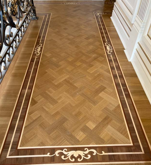 Wide Natural Basket Weave