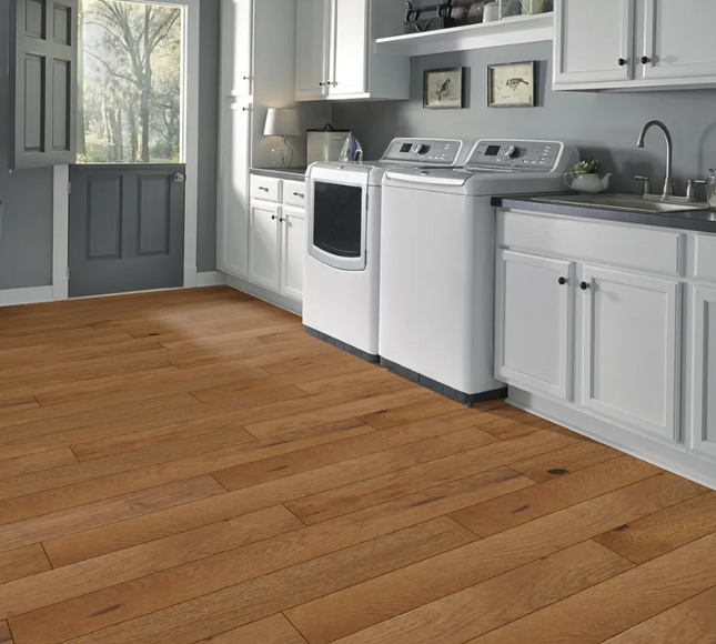Pukka Flooring Engineered Oak Flooring – 14mm Engineered Oak Planks – Smoked Stained Brushed & UV Oiled