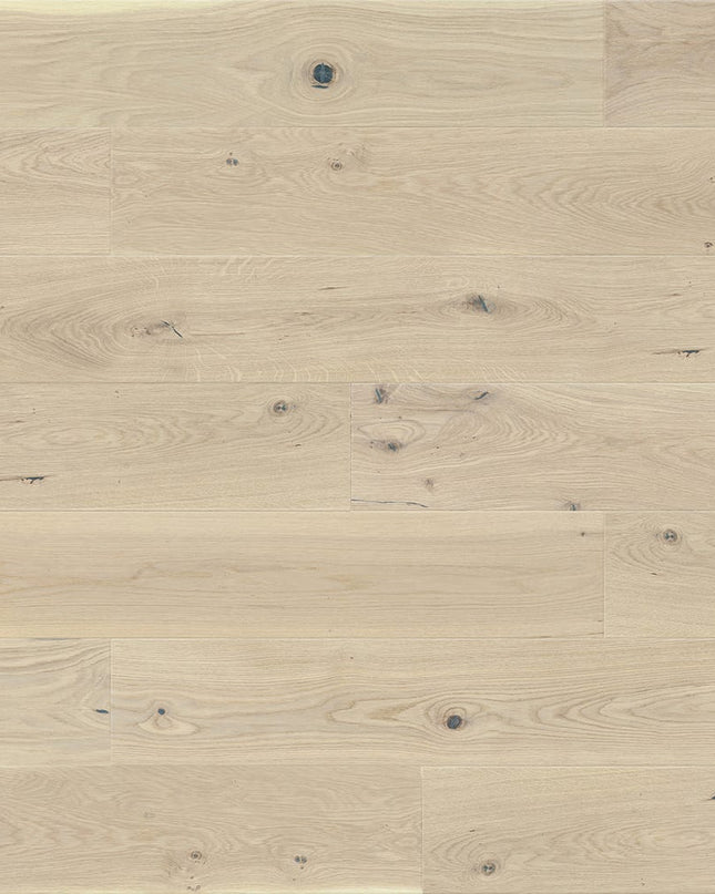 Engineered Oak Flooring – Invisible Oak Brushed Matt Lacquered Nature 14/2.5 x 130 x 1092mm (Välïnge 5G)