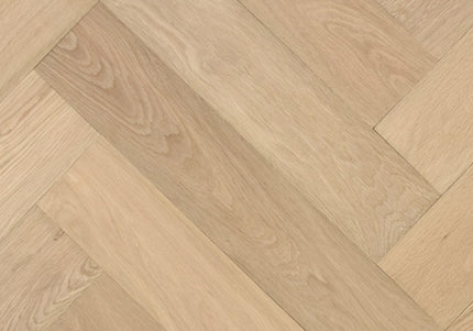 Unfinished Oak Wide Parquet Engineered Flooring | Pukka Flooring