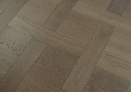 Natural Oak Basket Weave Square