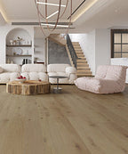 Pukka Flooring Engineered Oak Flooring – 12 x 190mm Click Engineered Oak – Embleton Oak Brushed & Matt Lacquered