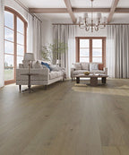 Pukka Flooring Engineered Oak Flooring – 12 x 190mm Click Engineered Oak – Misted Oak Brushed & Matt Lacquered